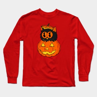 Spooky Cat So Cute Long Sleeve T-Shirt